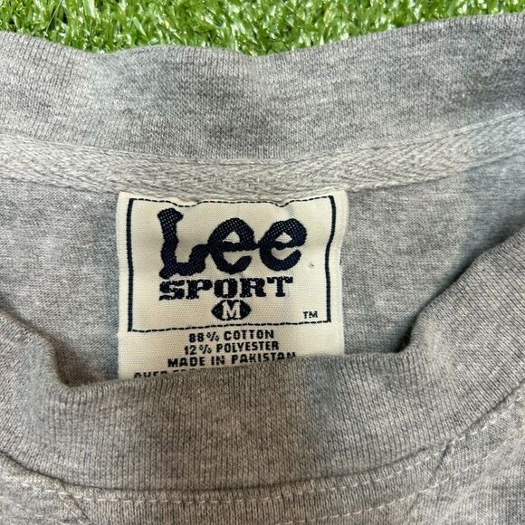 Vintage Detroit Red Wings T-Shirt Mens Size Medium Grey 1990s NHL Lee sport - Picture 3 of 3